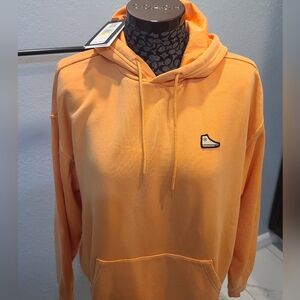 NWT Converse Go-To Sneaker Patch loose fit Pull-over Hoodie